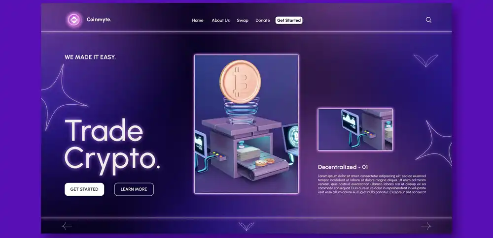 طراحی سایت و سئو وبسایت ارز دیجیتال و کریپتویی