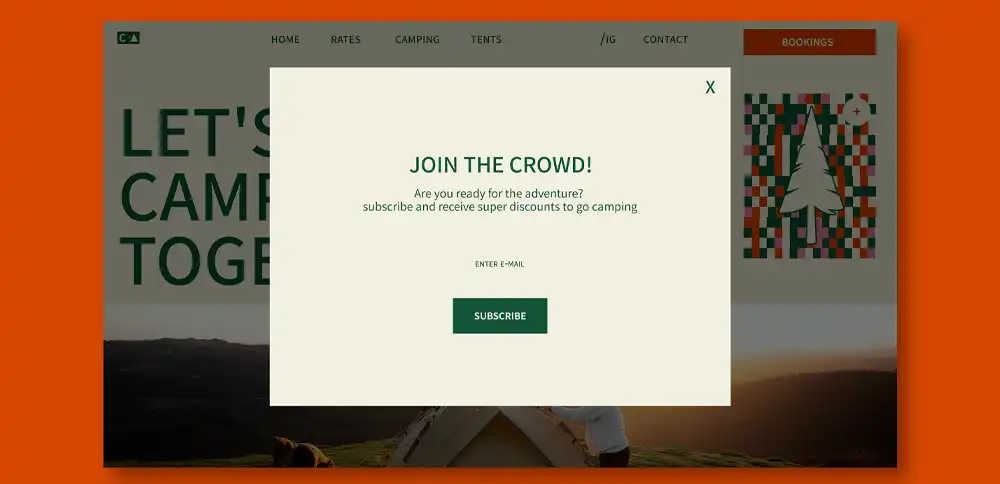 پاپ آپ چند مرحله ای (Multi-Step Pop Up)