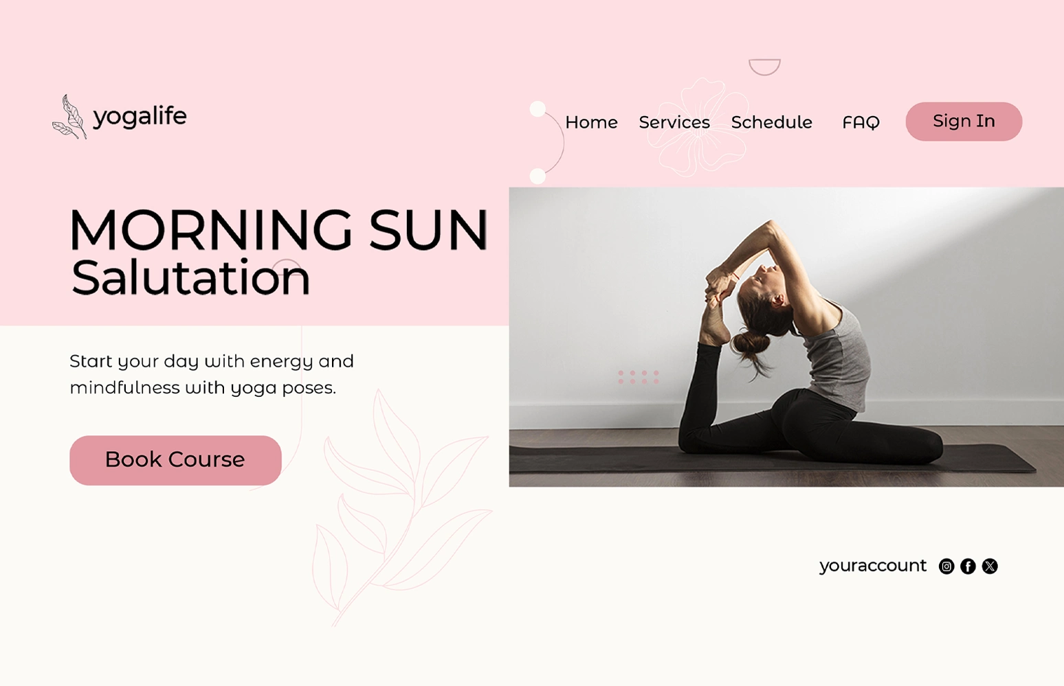 طراحی سایت باشگاه پیلاتس با رزرو آسان جلسات